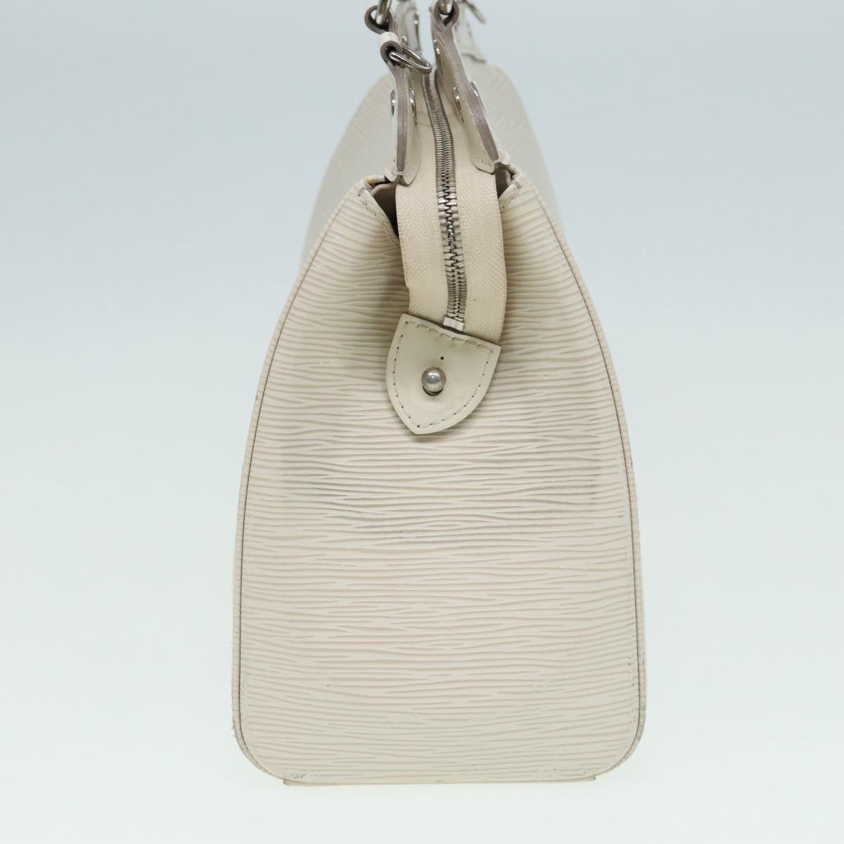 LOUIS VUITTON Epi Blair MM Hand Bag 2way White Yvoire M40330 LV 84482