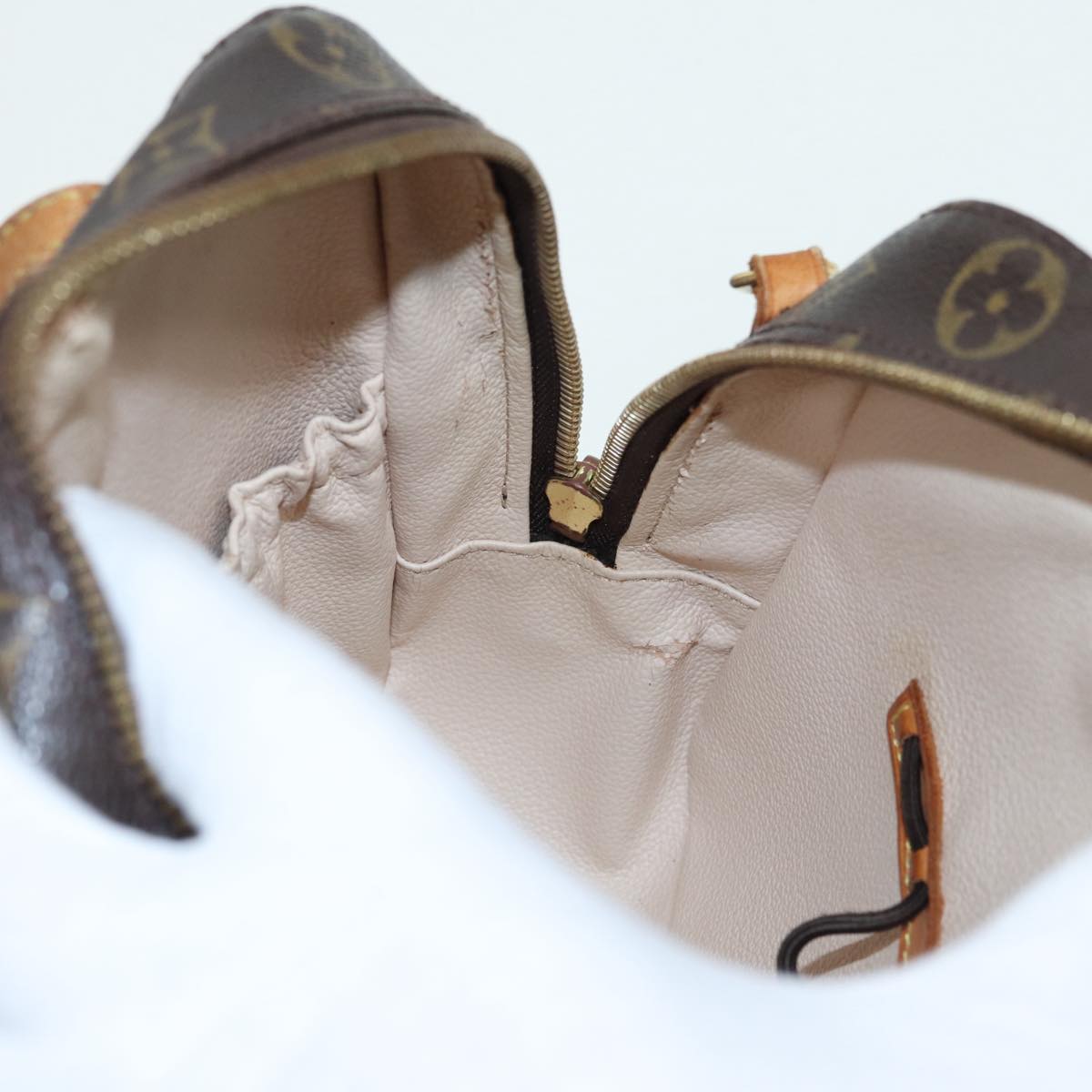 LOUIS VUITTON Monogram Spontini Hand Bag 2way M47500 LV 84492