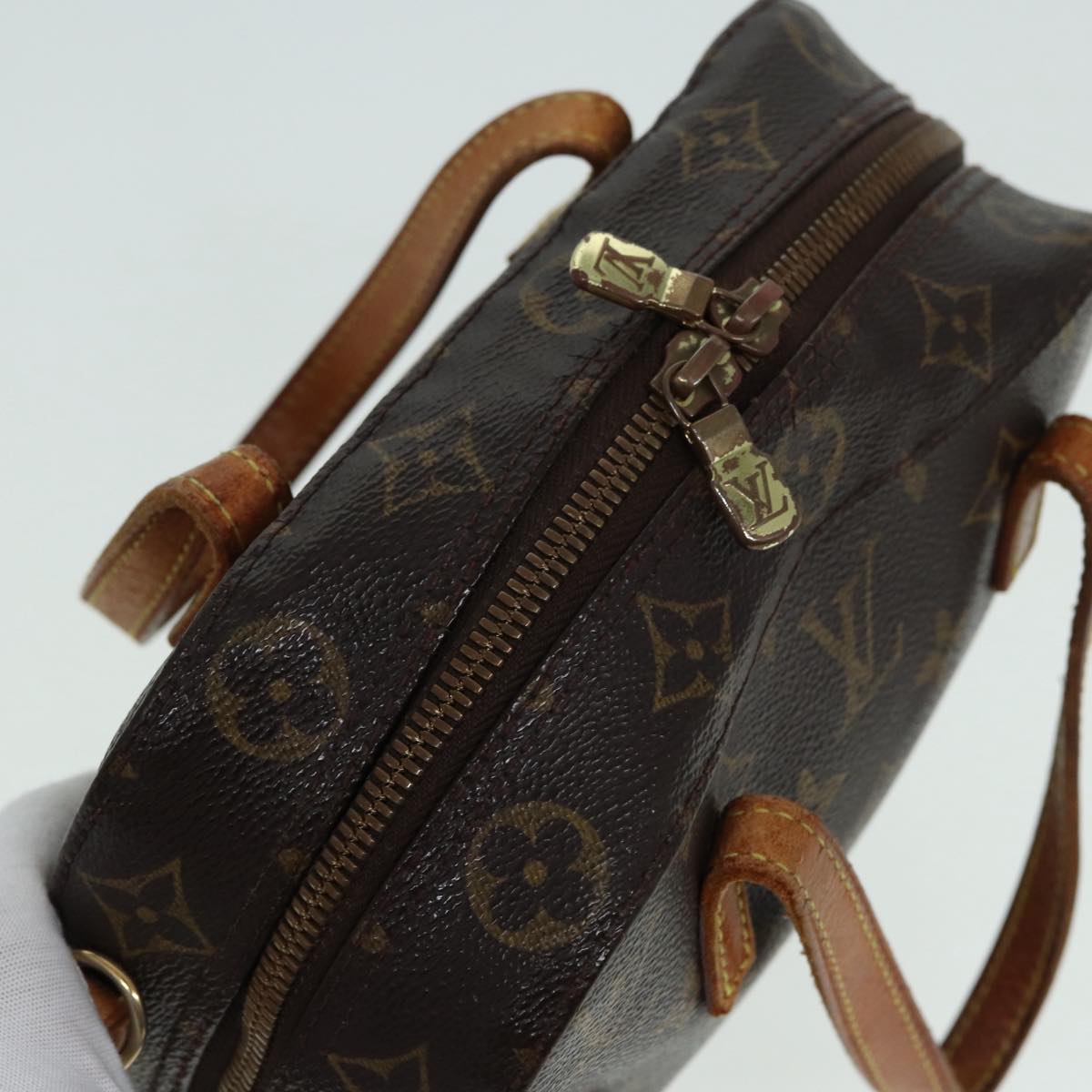 LOUIS VUITTON Monogram Spontini Hand Bag 2way M47500 LV 84492