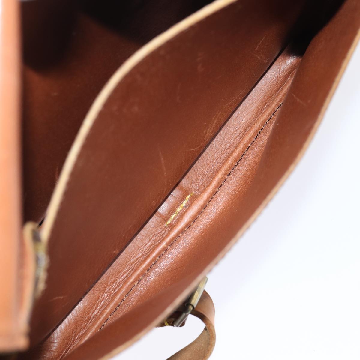 LOUIS VUITTON Monogram Cartouchiere GM Shoulder Bag Vintage M51252 LV 84505