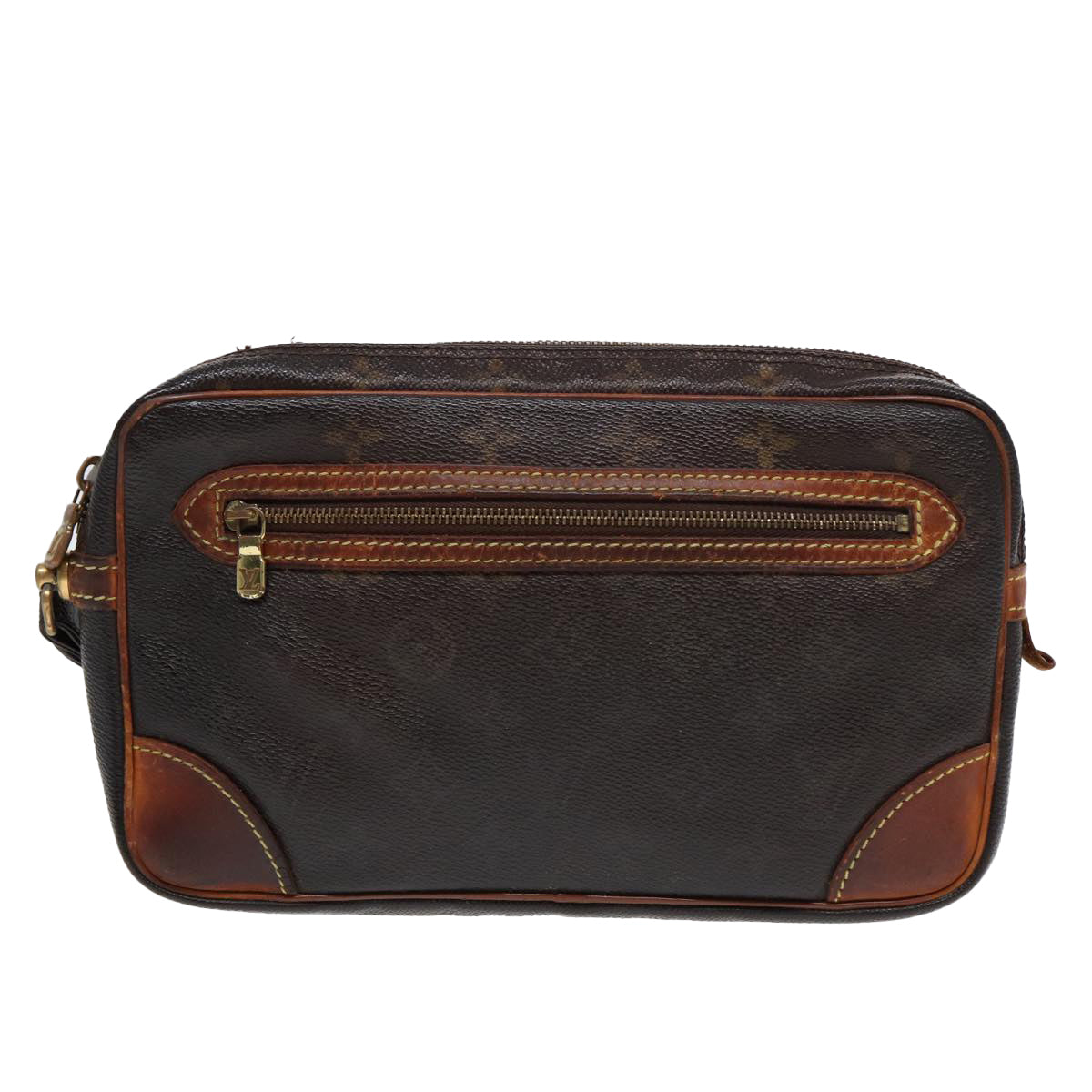 LOUIS VUITTON Monogram Marly Dragonne GM Clutch Bag M51825 LV 84510