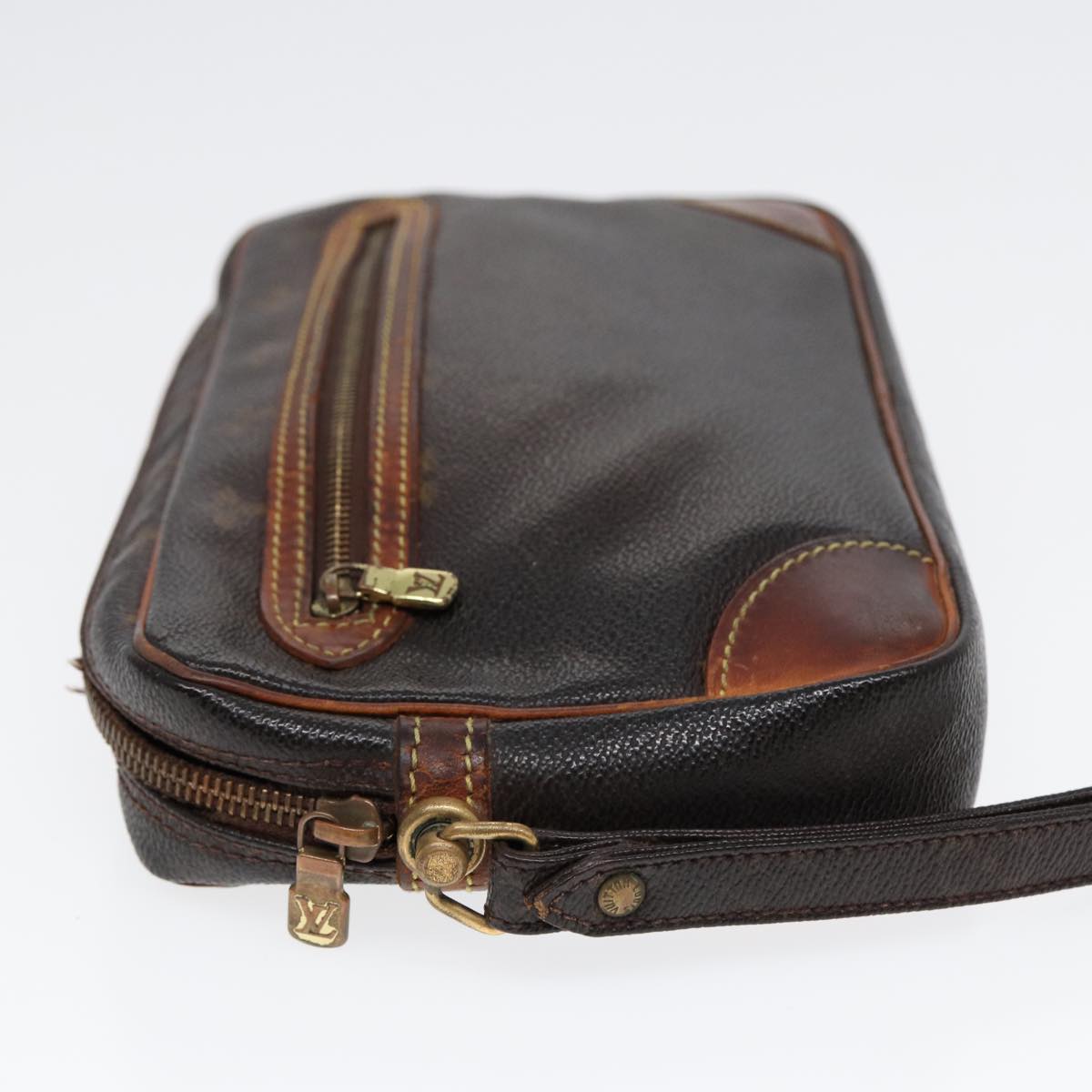 LOUIS VUITTON Monogram Marly Dragonne GM Clutch Bag M51825 LV 84510