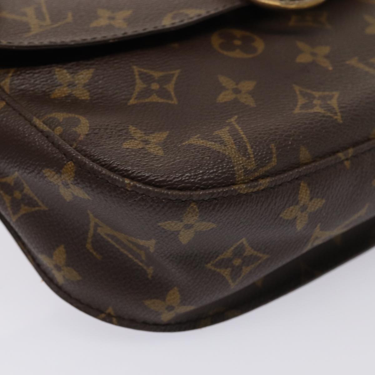 LOUIS VUITTON Monogram Saint Cloud GM Shoulder Bag M51242 LV 84512