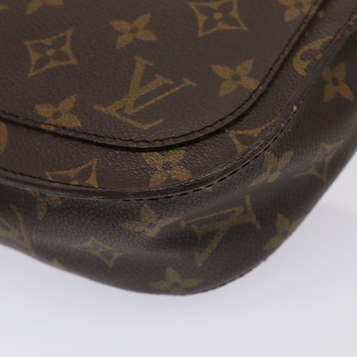 LOUIS VUITTON Monogram Saint Cloud GM Shoulder Bag M51242 LV 84512