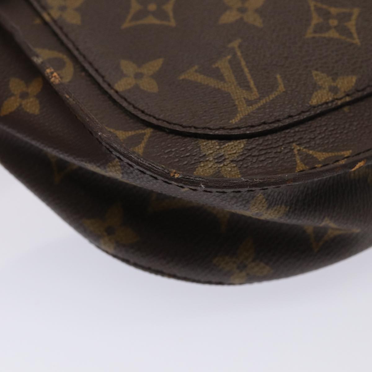 LOUIS VUITTON Monogram Saint Cloud GM Shoulder Bag M51242 LV 84512