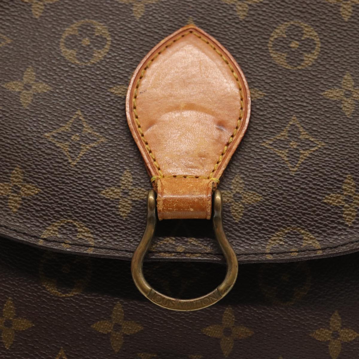 LOUIS VUITTON Monogram Saint Cloud GM Shoulder Bag M51242 LV 84512