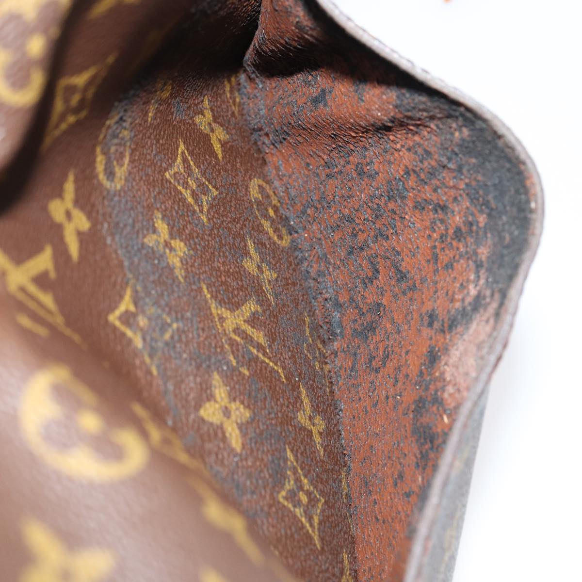 LOUIS VUITTON Monogram Saint Cloud GM Shoulder Bag M51242 LV 84512