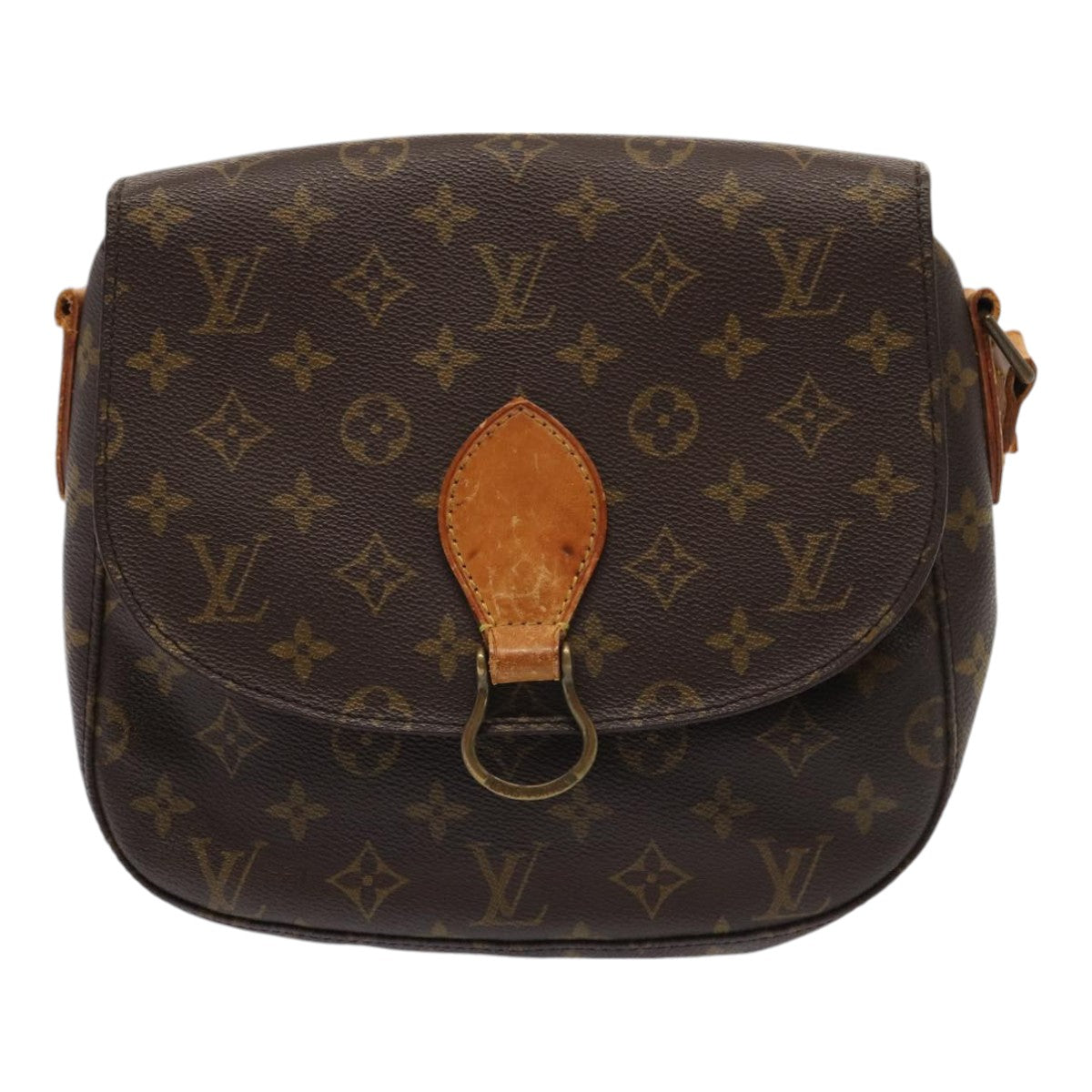 LOUIS VUITTON Monogram Saint Cloud GM Shoulder Bag M51242 LV 84512