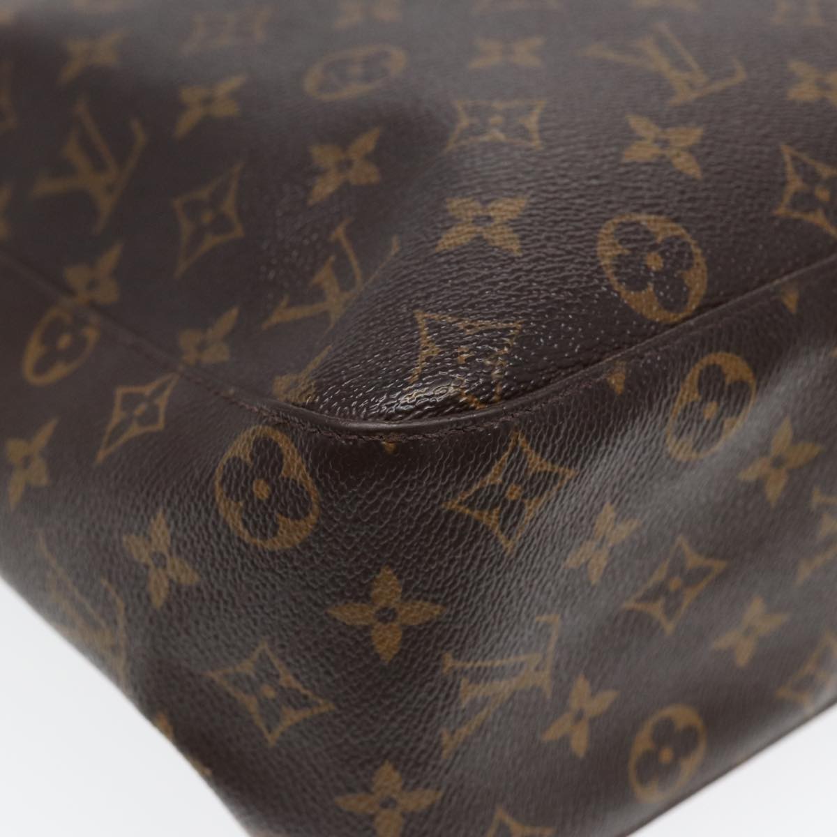 LOUIS VUITTON Monogram Looping GM Shoulder Bag M51145 LV 84522