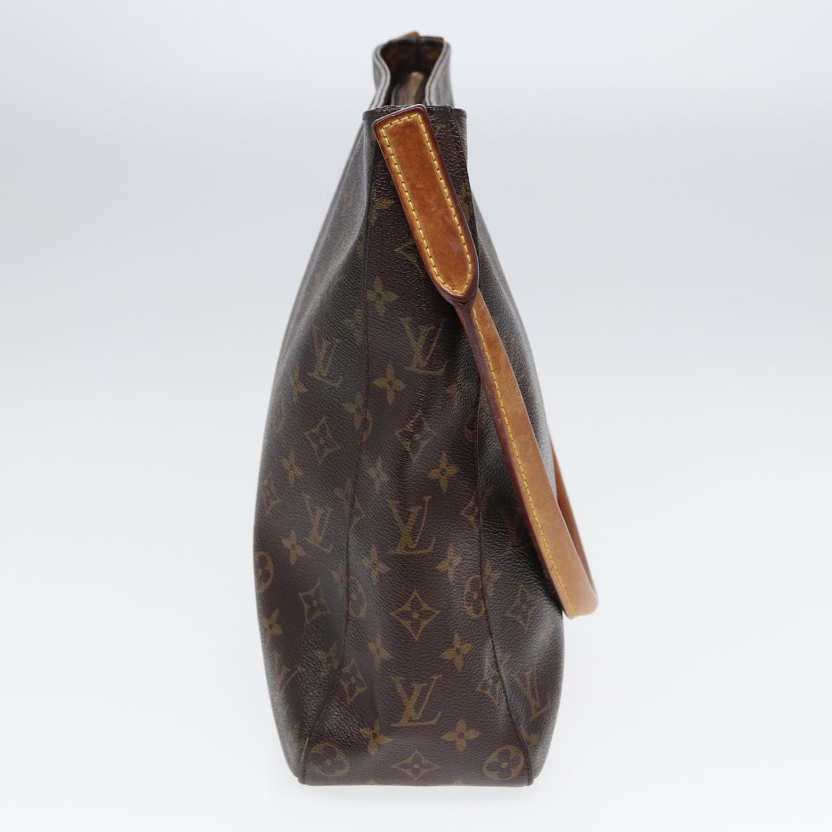LOUIS VUITTON Monogram Looping GM Shoulder Bag M51145 LV 84522