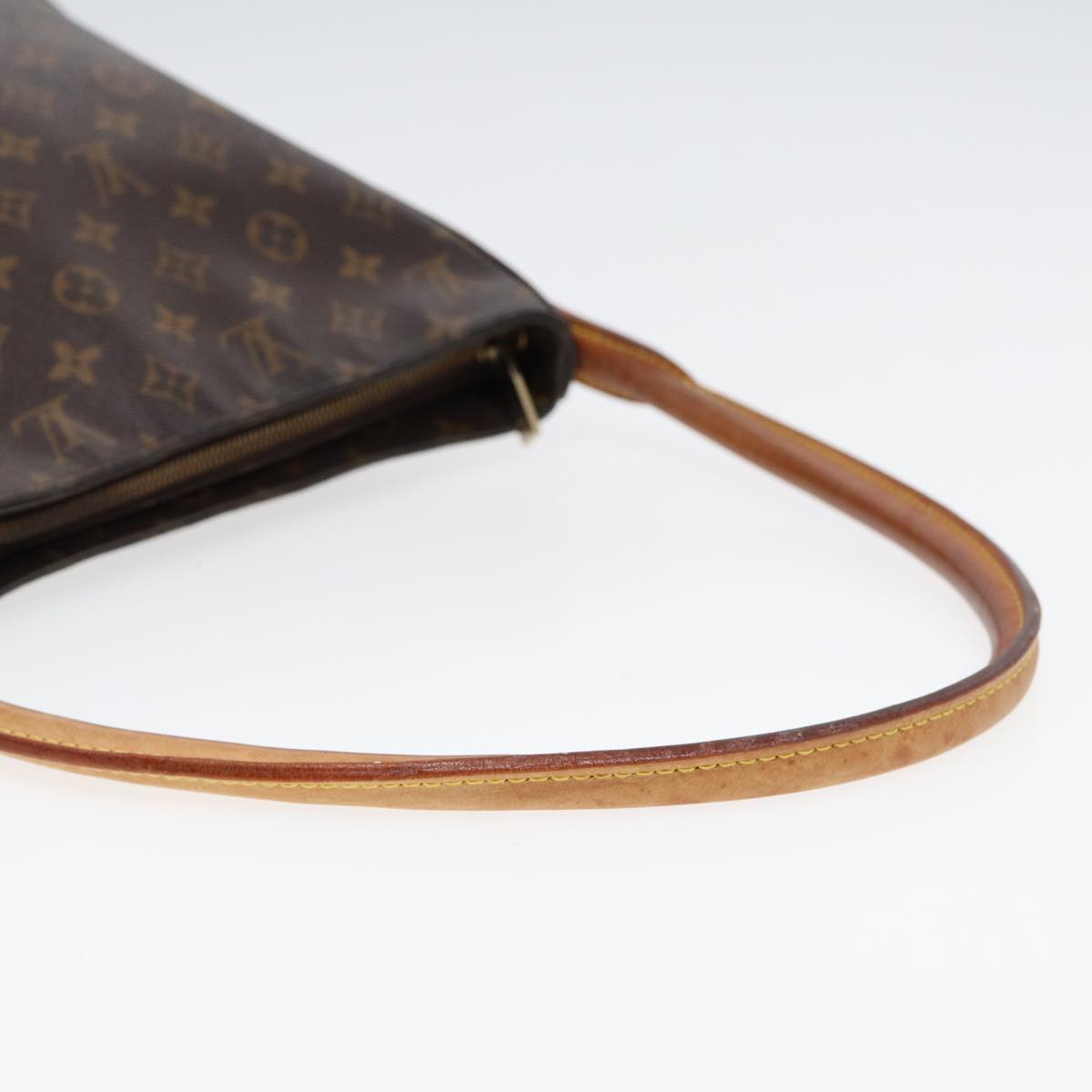 LOUIS VUITTON Monogram Looping GM Shoulder Bag M51145 LV 84522