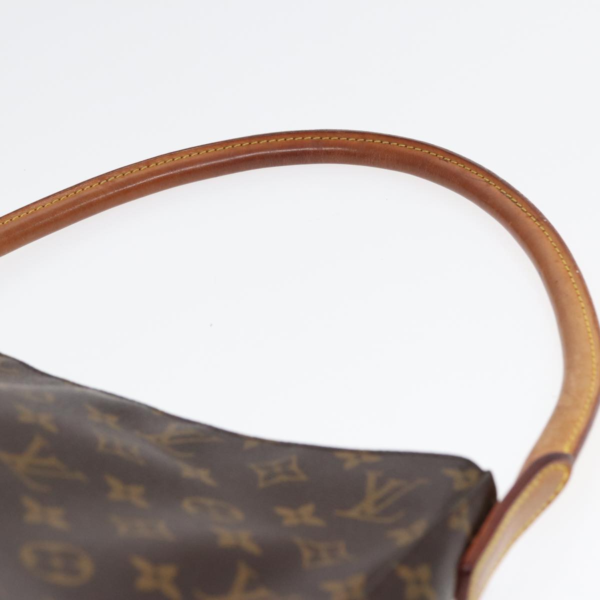 LOUIS VUITTON Monogram Looping GM Shoulder Bag M51145 LV 84522