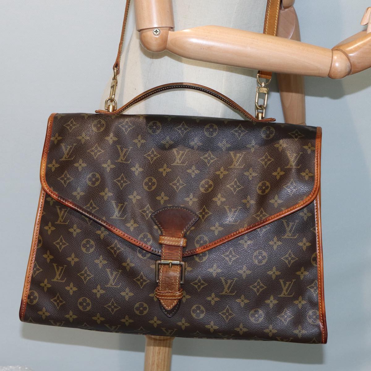 LOUIS VUITTON Monogram Beverly Hand Bag 2way M51120 LV 84525