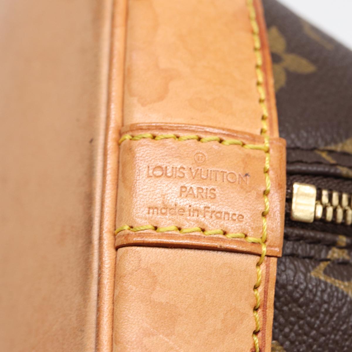 LOUIS VUITTON Monogram Alma Hand Bag M51130 LV 84535