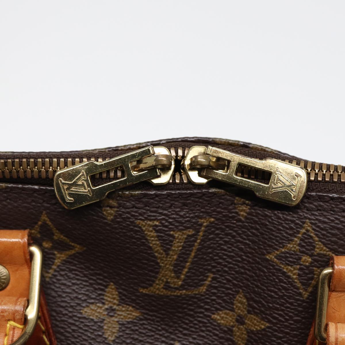 LOUIS VUITTON Monogram Alma Hand Bag M51130 LV 84535