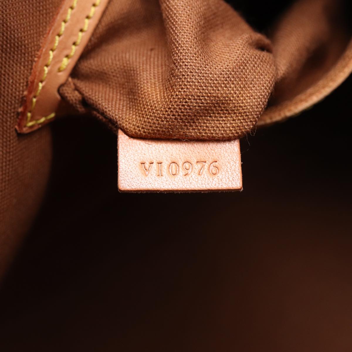 LOUIS VUITTON Monogram Alma Hand Bag M51130 LV 84535