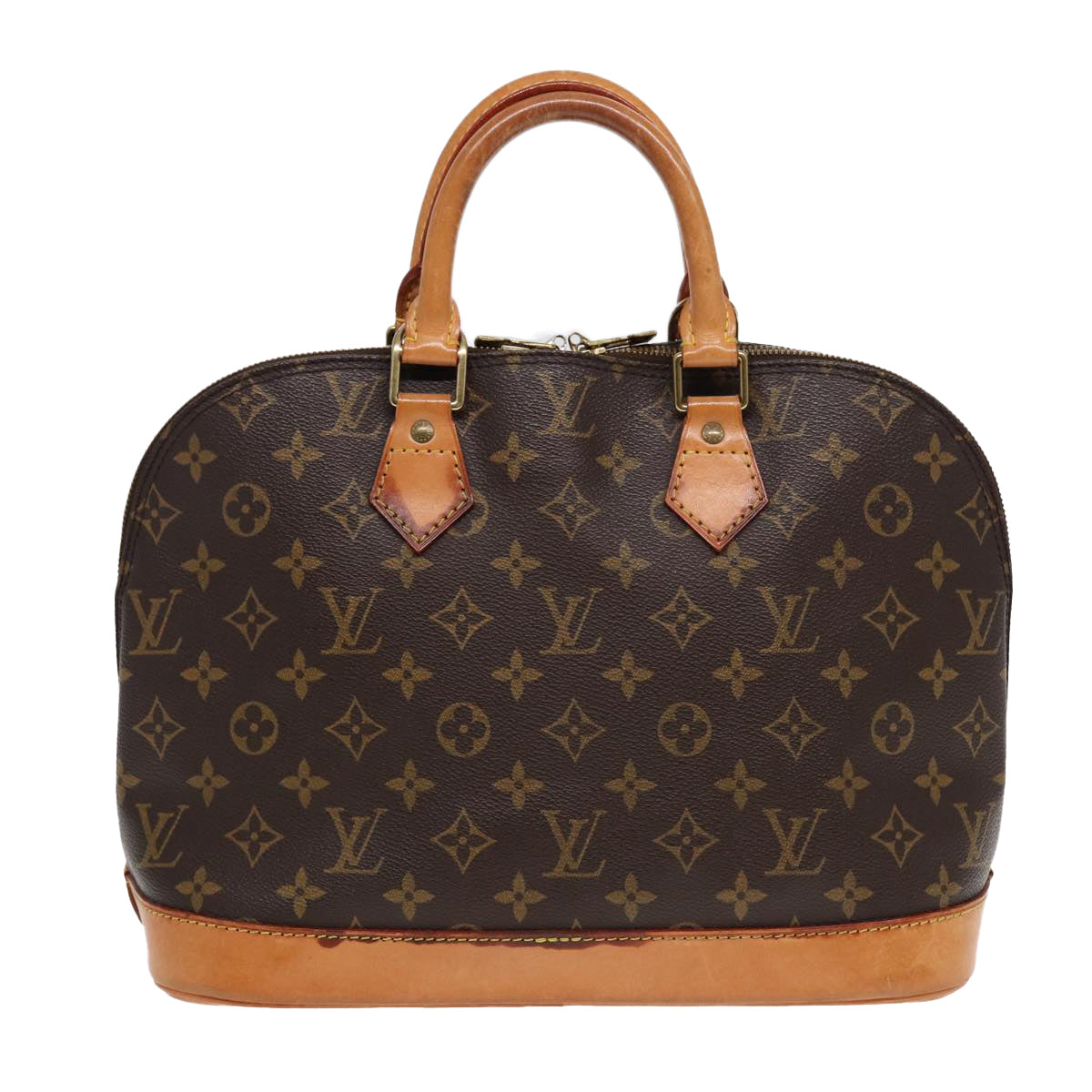 LOUIS VUITTON Monogram Alma Hand Bag M51130 LV 84535