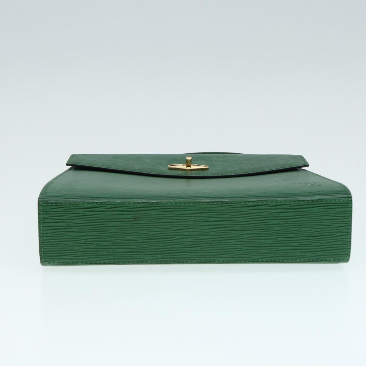 LOUIS VUITTON Epi Malesherbes Hand Bag Green M52374 LV 84626