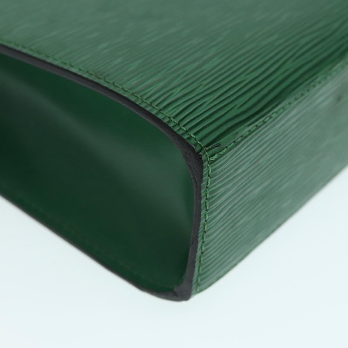 LOUIS VUITTON Epi Malesherbes Hand Bag Green M52374 LV 84626