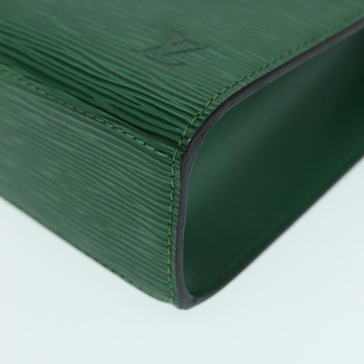 LOUIS VUITTON Epi Malesherbes Hand Bag Green M52374 LV 84626