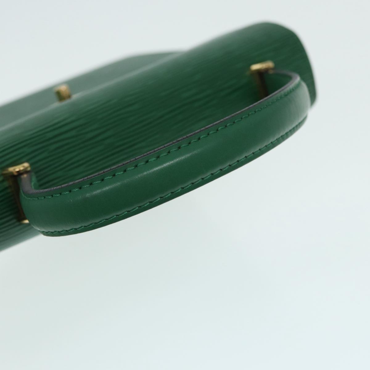 LOUIS VUITTON Epi Malesherbes Hand Bag Green M52374 LV 84626