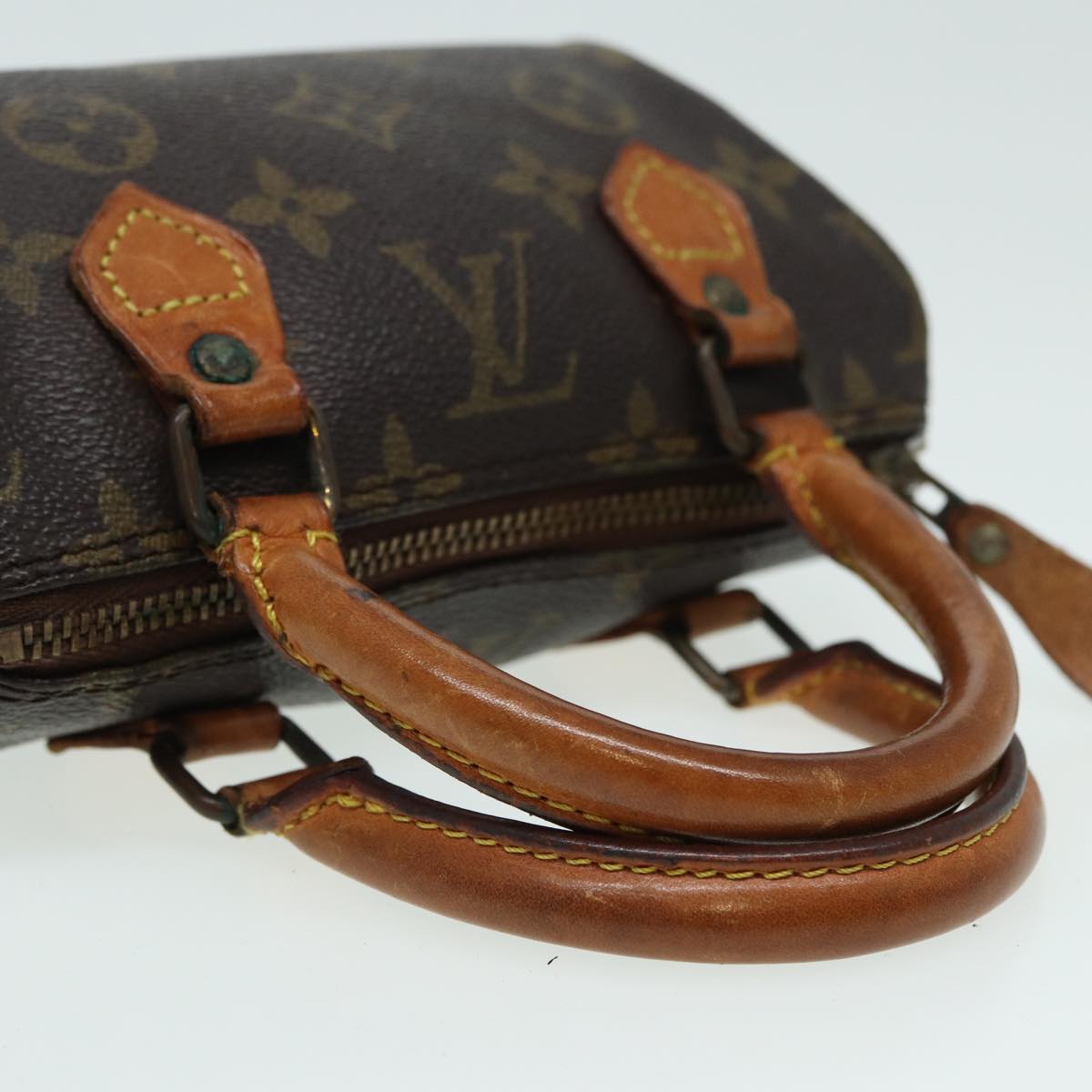 LOUIS VUITTON Monogram Mini Speedy Hand Bag M41534 LV 84629