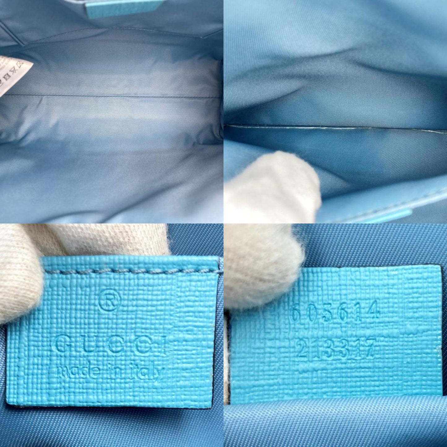 Gucci Cabas  Leather Tote Bag ()