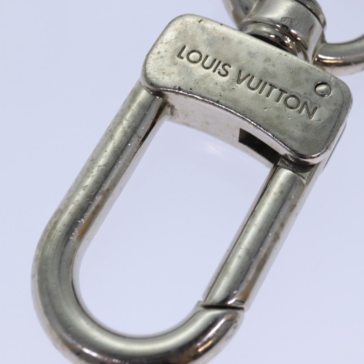 LOUIS VUITTON Anneau Cles Mukston XL Key Ring Silver M65053 LV 84674
