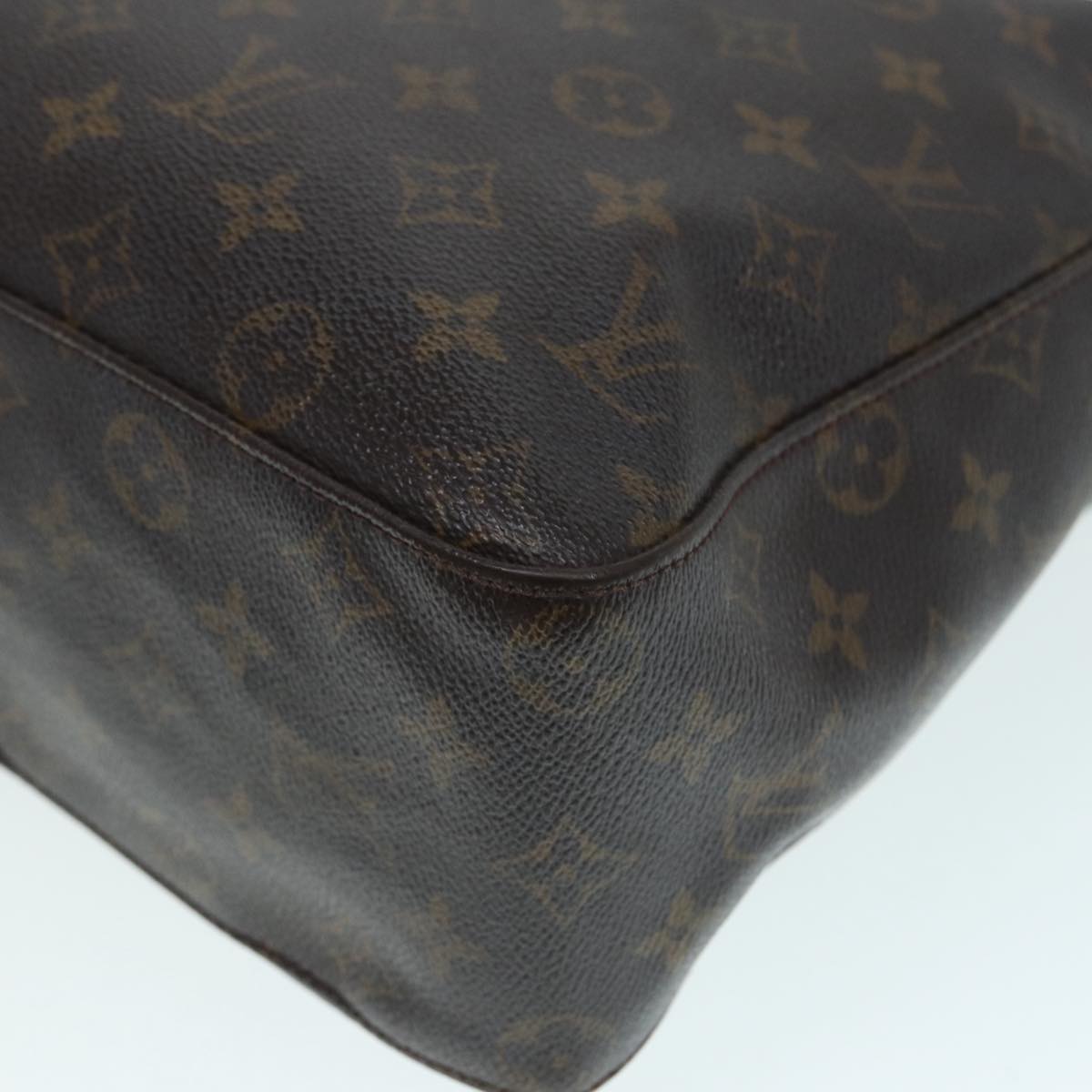 LOUIS VUITTON Monogram Looping GM Shoulder Bag M51145 LV 84684