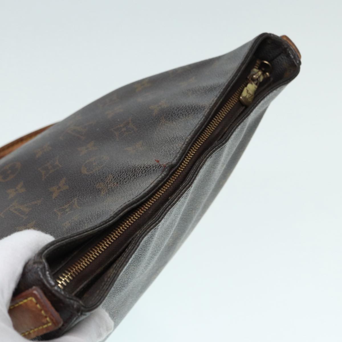 LOUIS VUITTON Monogram Looping GM Shoulder Bag M51145 LV 84684