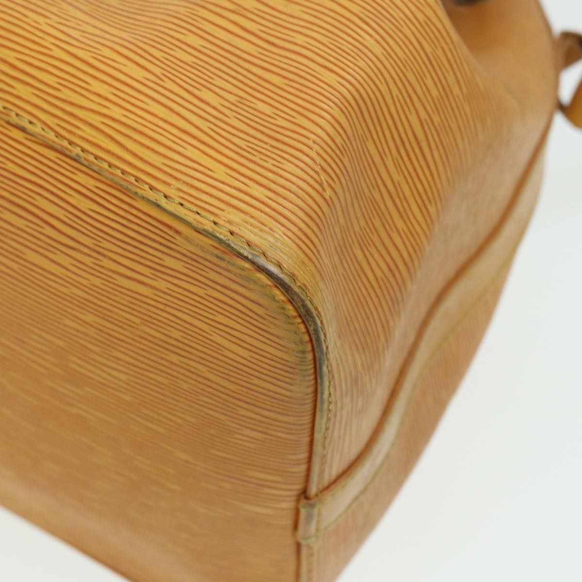 LOUIS VUITTON Epi Petit Noe Shoulder Bag Yellow M44102 LV 84724