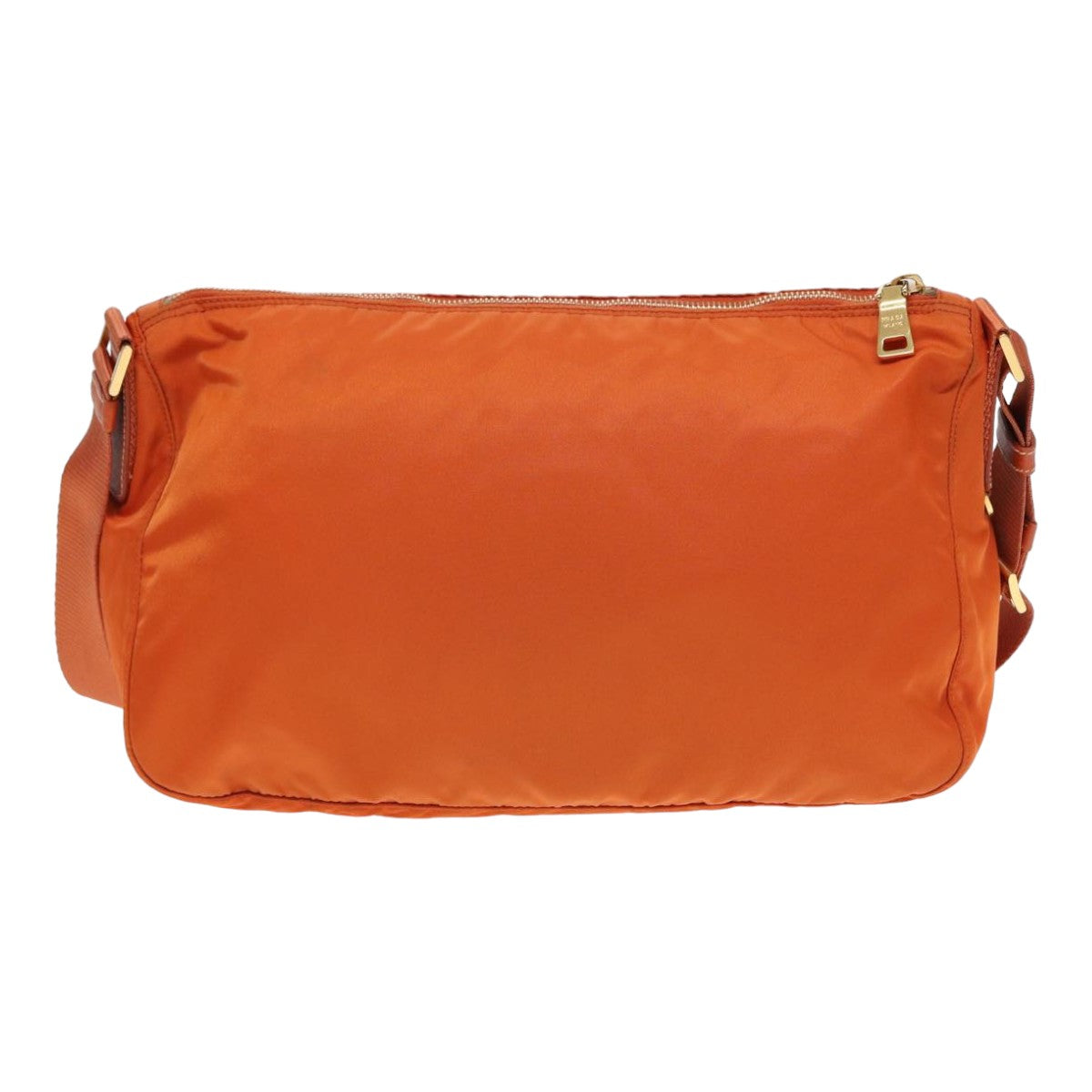Luxury Prada Shoulder Bag Nylon Orange  84771