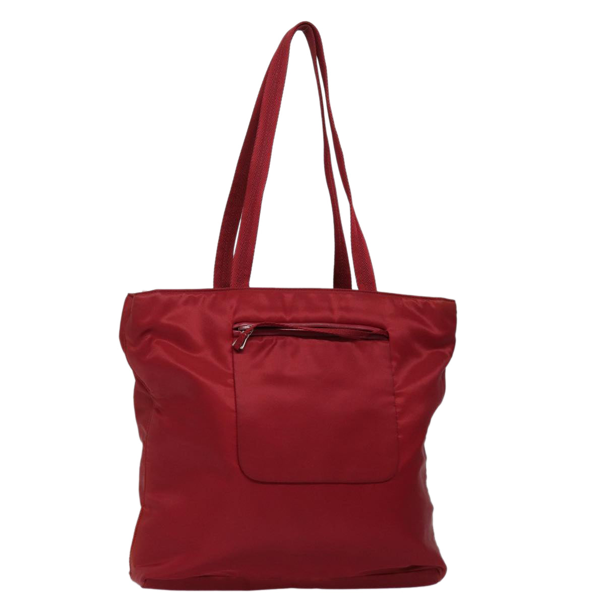 Luxury Prada Shoulder Bag Nylon Red  84772
