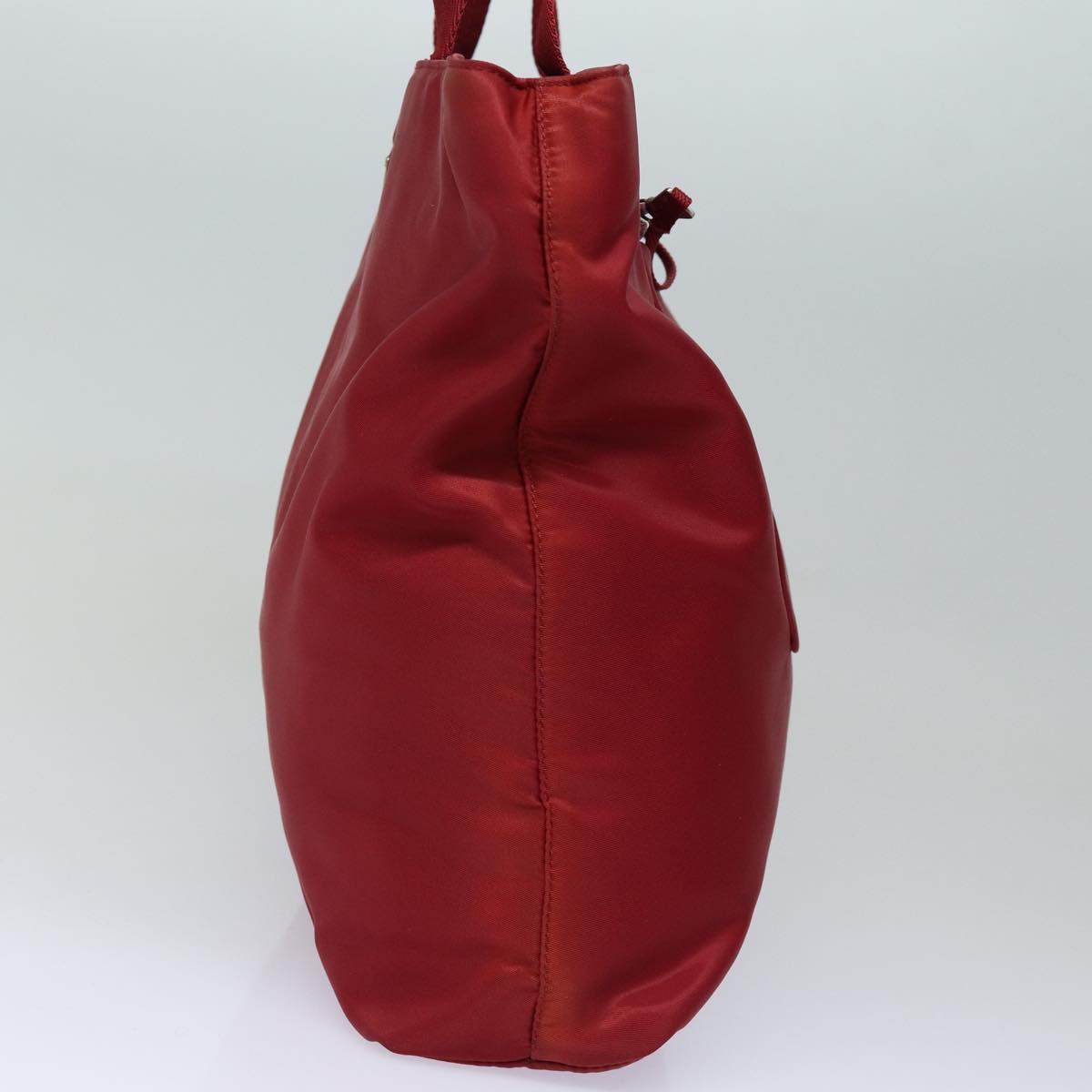 Luxury Prada Shoulder Bag Nylon Red  84772