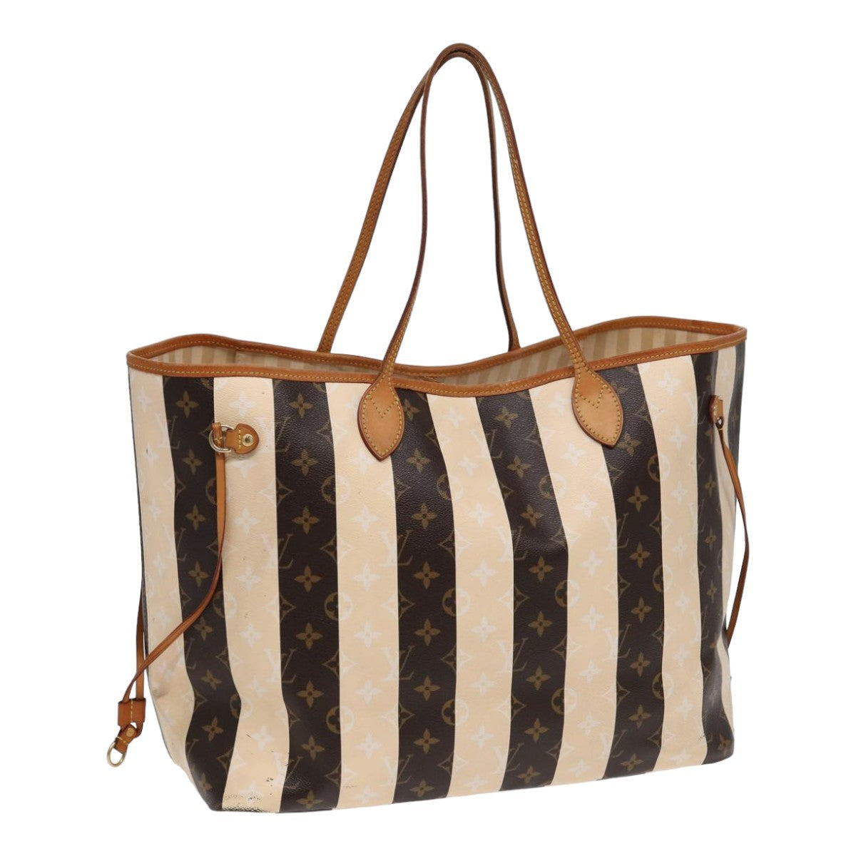 LOUIS VUITTON Monogram Rayure Neverfull GM Tote Bag M40561 LV 84781