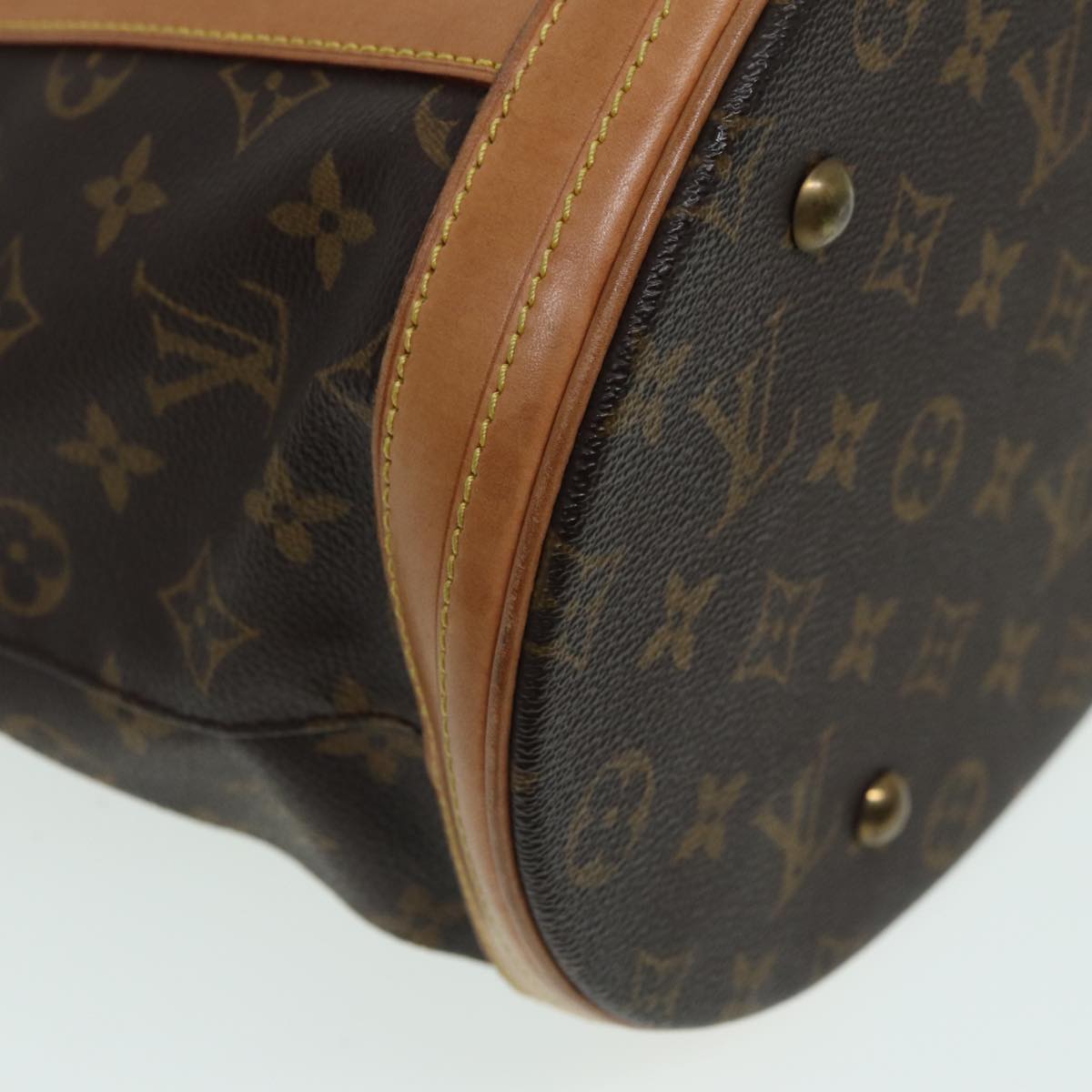 LOUIS VUITTON Monogram Bucket GM Shoulder Bag M42236 LV 84785