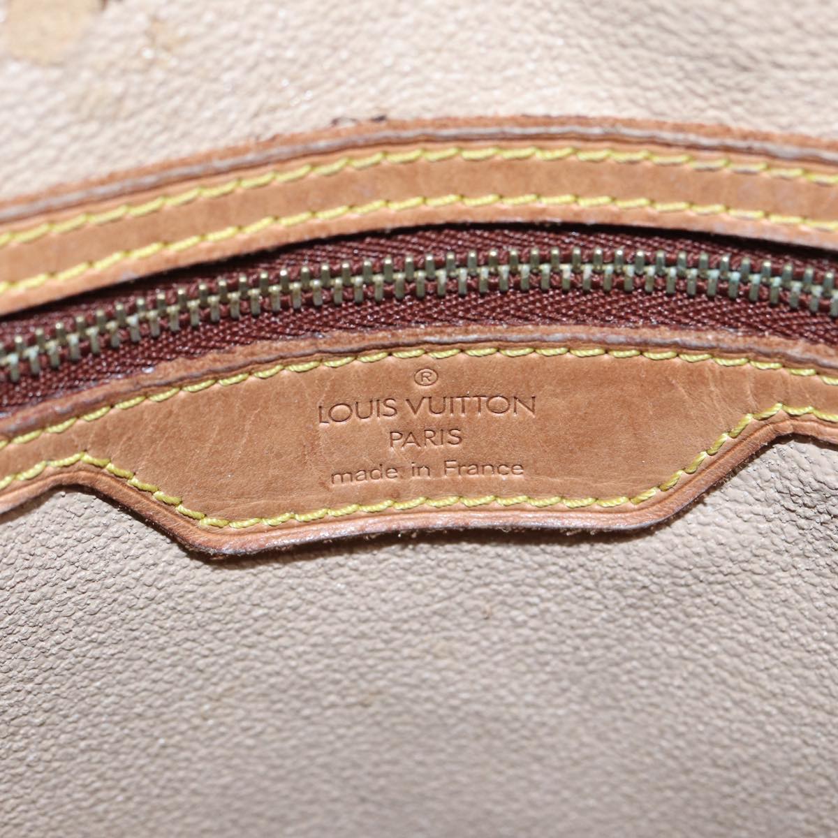 LOUIS VUITTON Monogram Bucket GM Shoulder Bag M42236 LV 84785