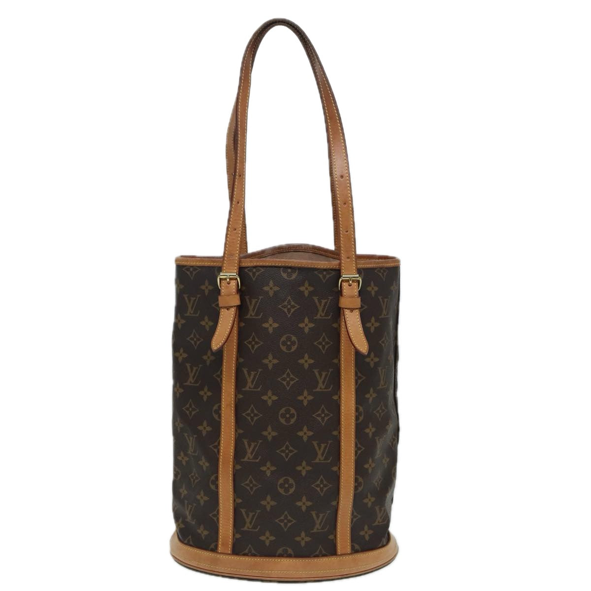 LOUIS VUITTON Monogram Bucket GM Shoulder Bag M42236 LV 84785