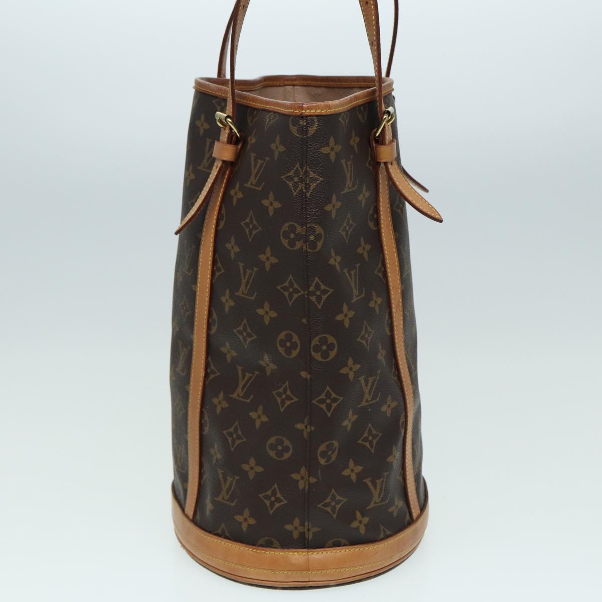 LOUIS VUITTON Monogram Bucket GM Shoulder Bag M42236 LV 84785