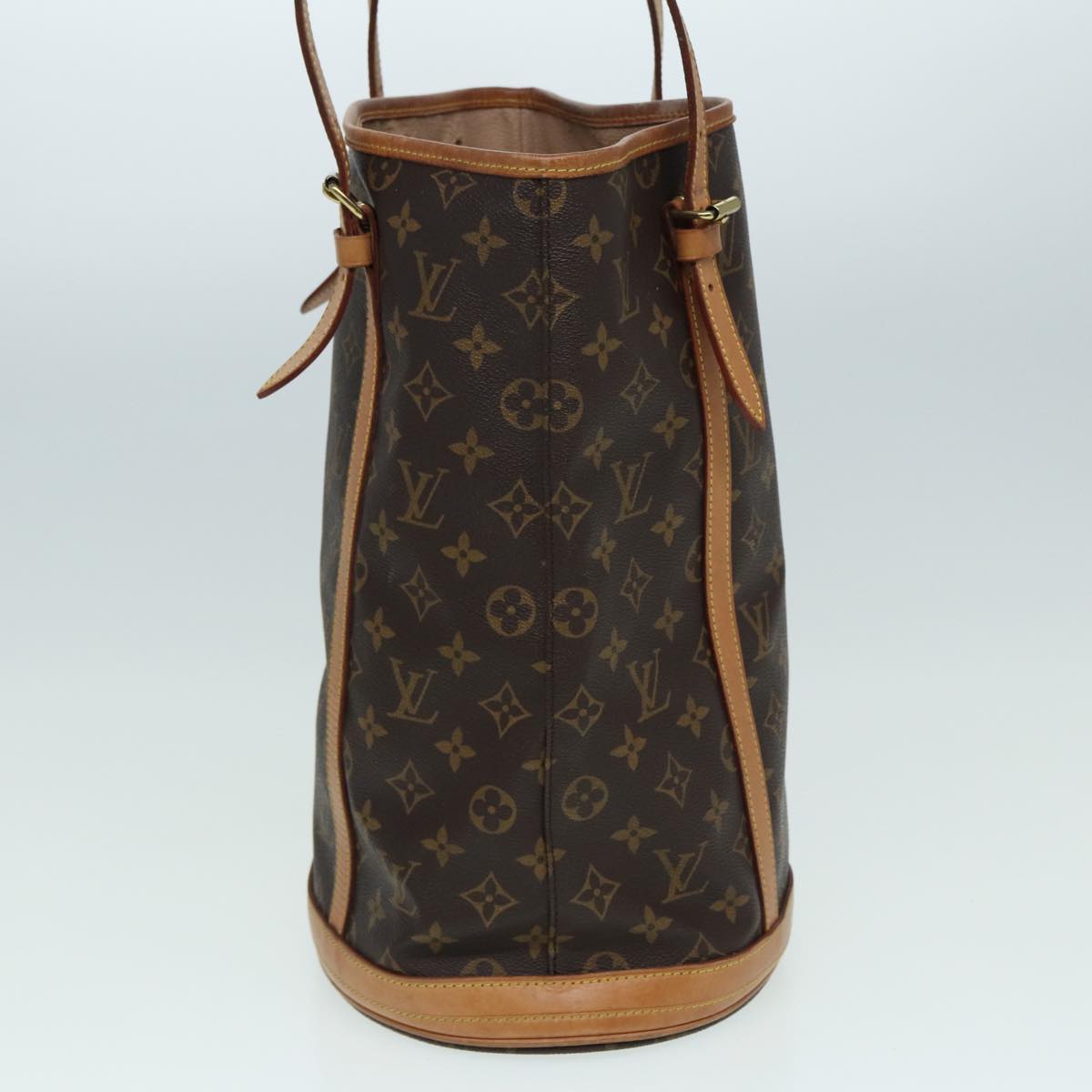 LOUIS VUITTON Monogram Bucket GM Shoulder Bag M42236 LV 84785