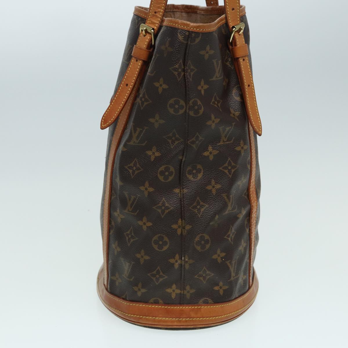 LOUIS VUITTON Monogram Bucket GM Shoulder Bag M42236 LV 84789