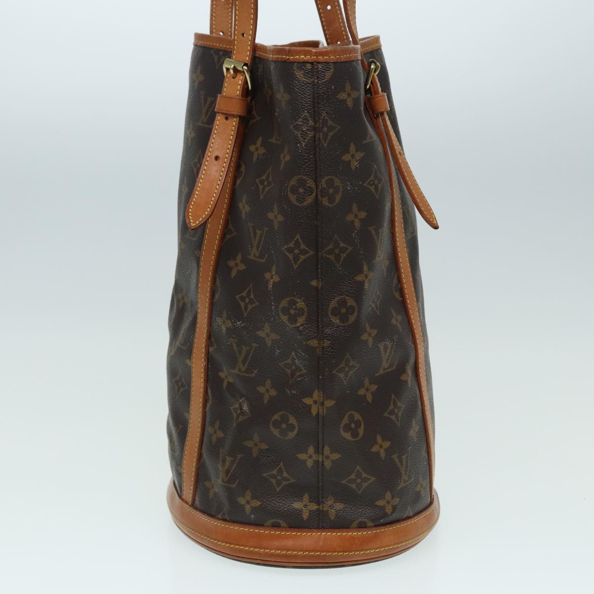LOUIS VUITTON Monogram Bucket GM Shoulder Bag M42236 LV 84789