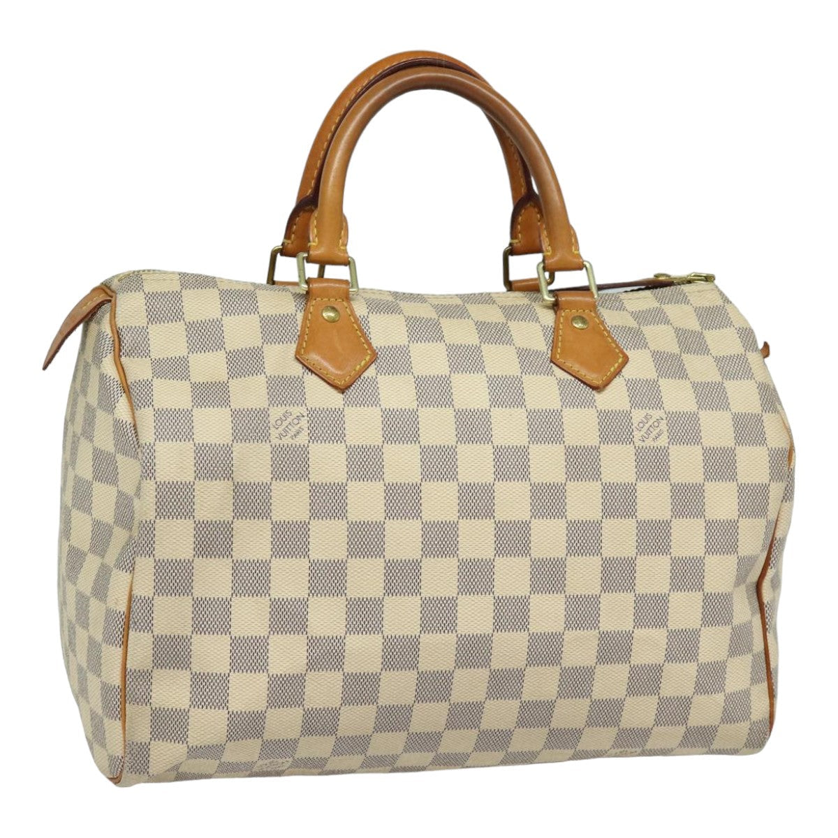 LOUIS VUITTON Damier Azur Speedy 30 Hand Bag N41533 LV 84797