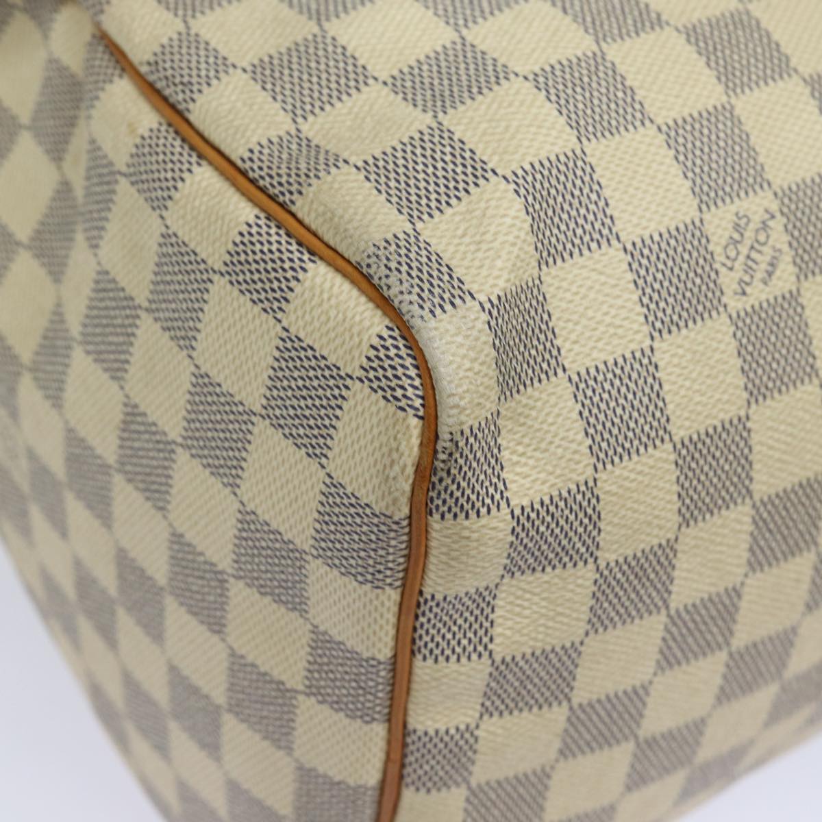 LOUIS VUITTON Damier Azur Speedy 30 Hand Bag N41533 LV 84797