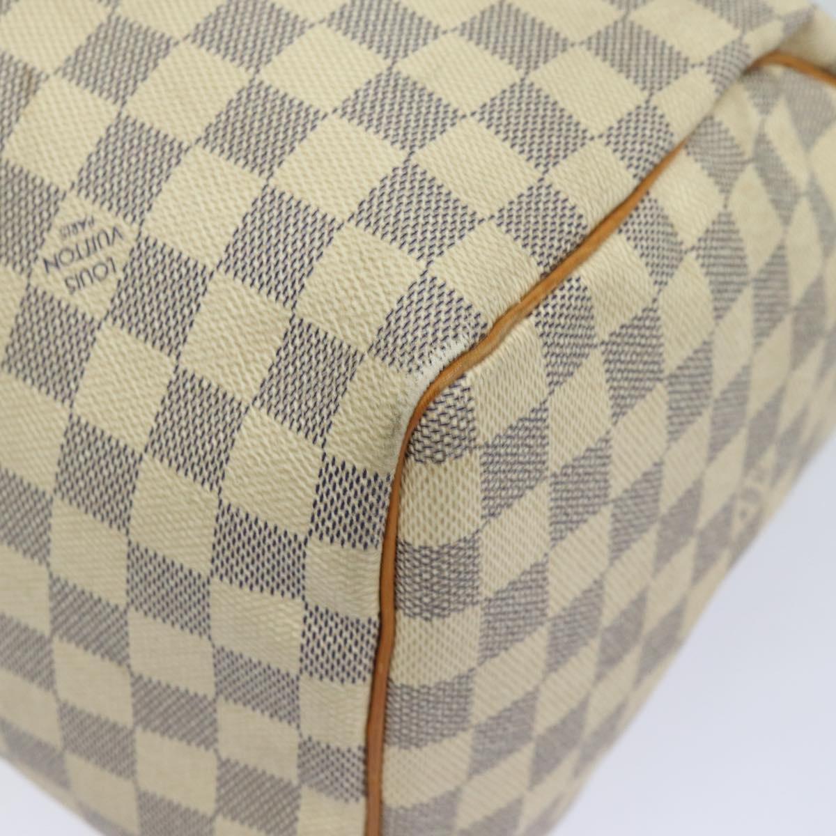 LOUIS VUITTON Damier Azur Speedy 30 Hand Bag N41533 LV 84797