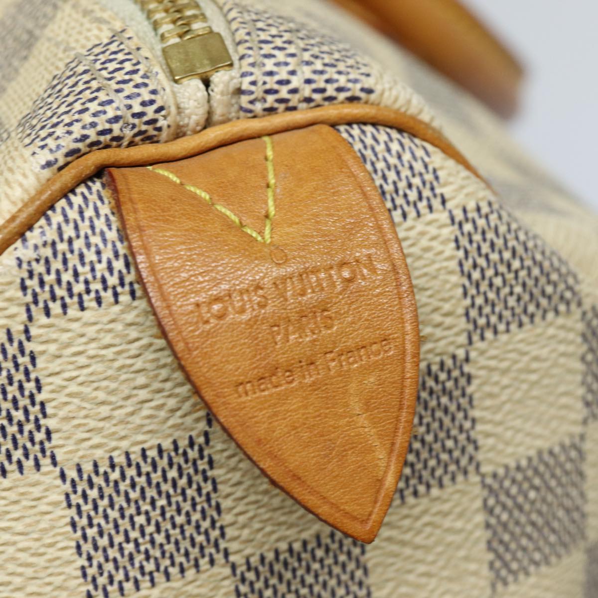 LOUIS VUITTON Damier Azur Speedy 30 Hand Bag N41533 LV 84797