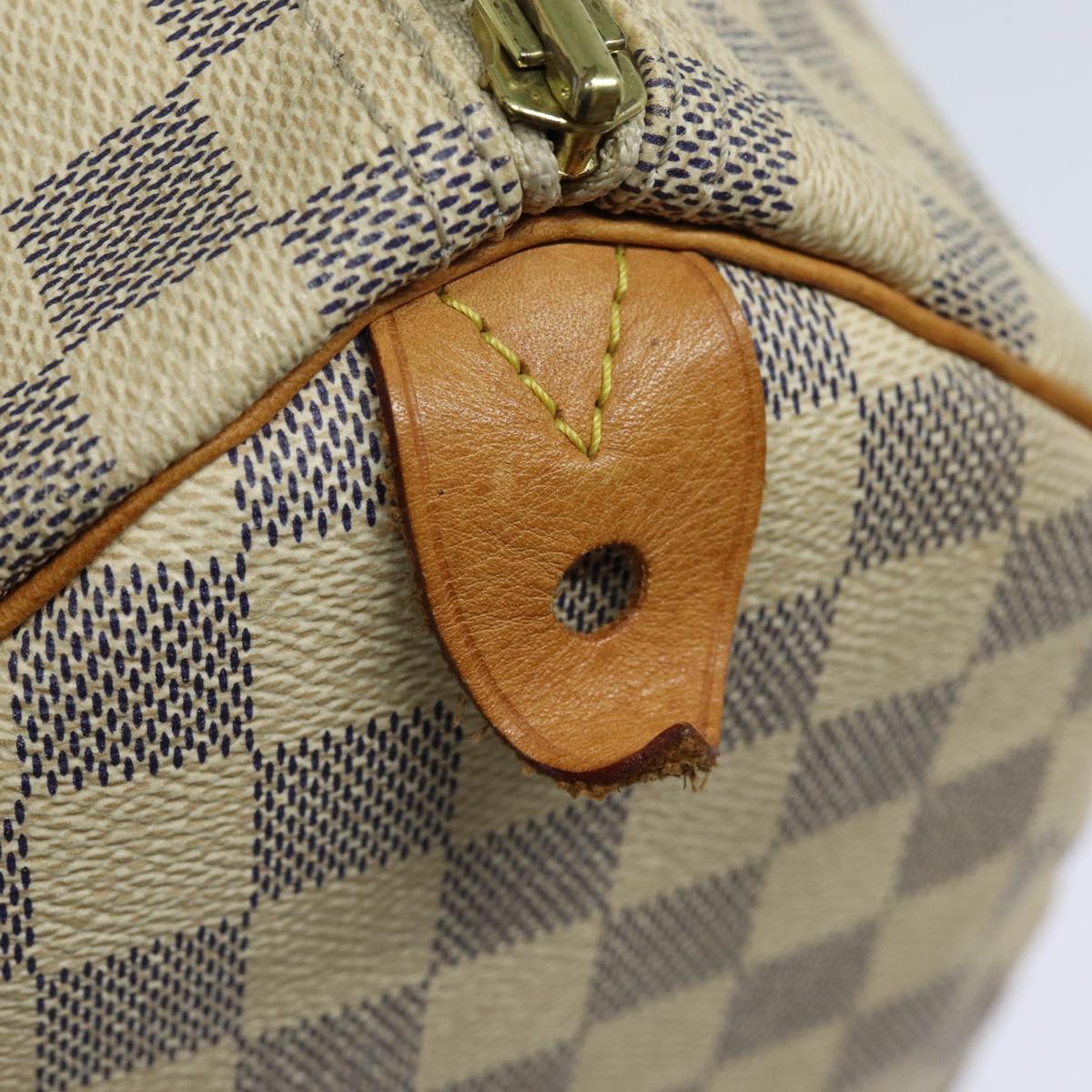 LOUIS VUITTON Damier Azur Speedy 30 Hand Bag N41533 LV 84797