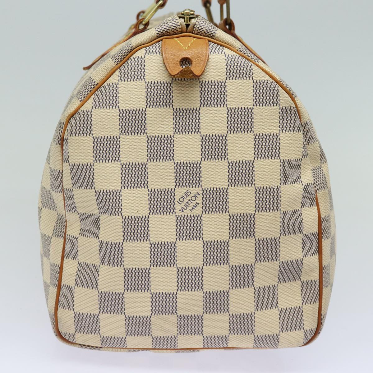 LOUIS VUITTON Damier Azur Speedy 30 Hand Bag N41533 LV 84797