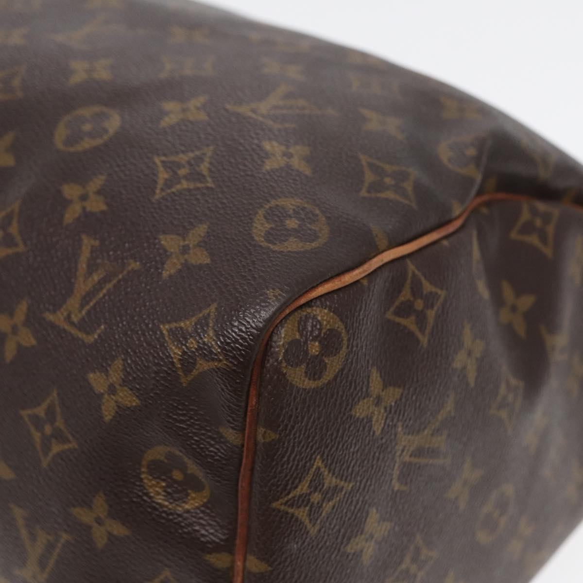 LOUIS VUITTON Monogram Speedy 35 Hand Bag M41524 LV 84802