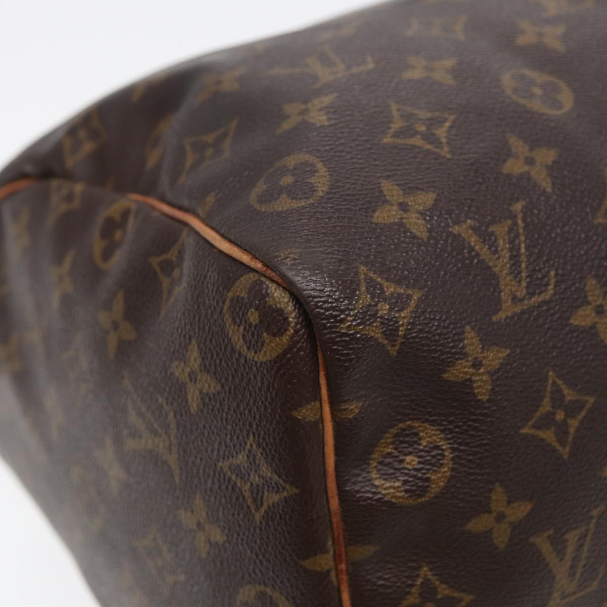 LOUIS VUITTON Monogram Speedy 35 Hand Bag M41524 LV 84802